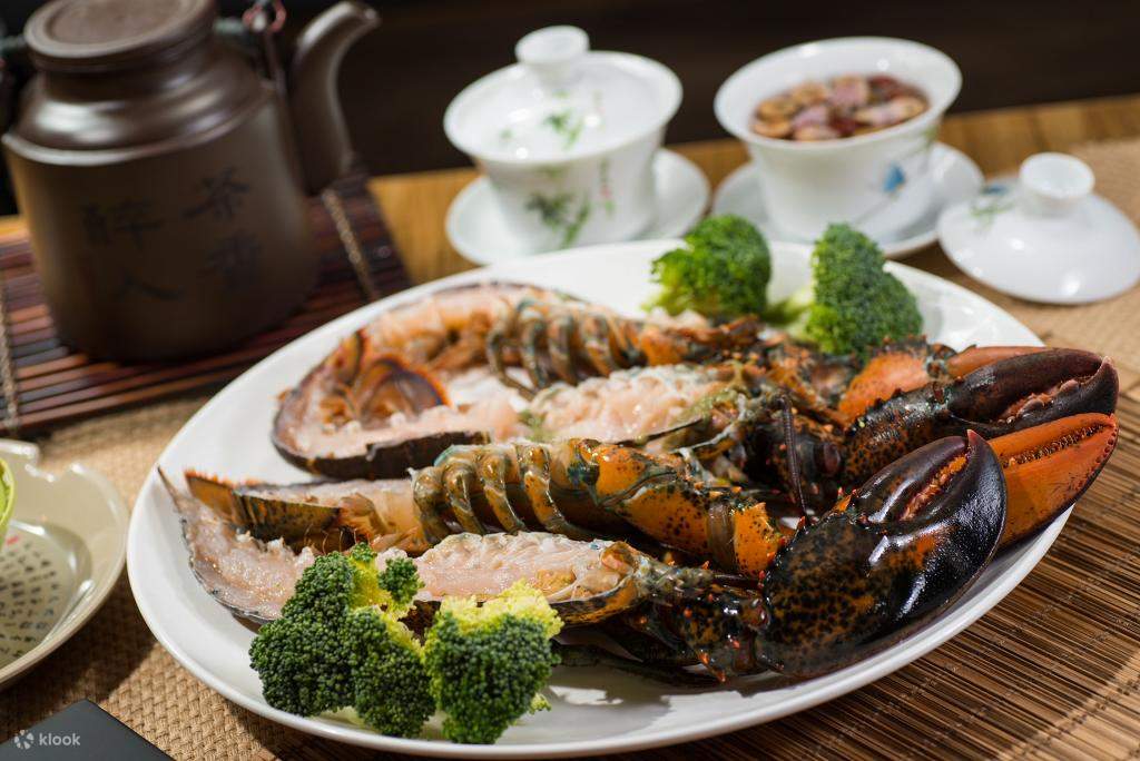 Yuan Wei Restaurant, Chinesische Wollhandkrabbe, Meeresfrüchte-Dampfgarer